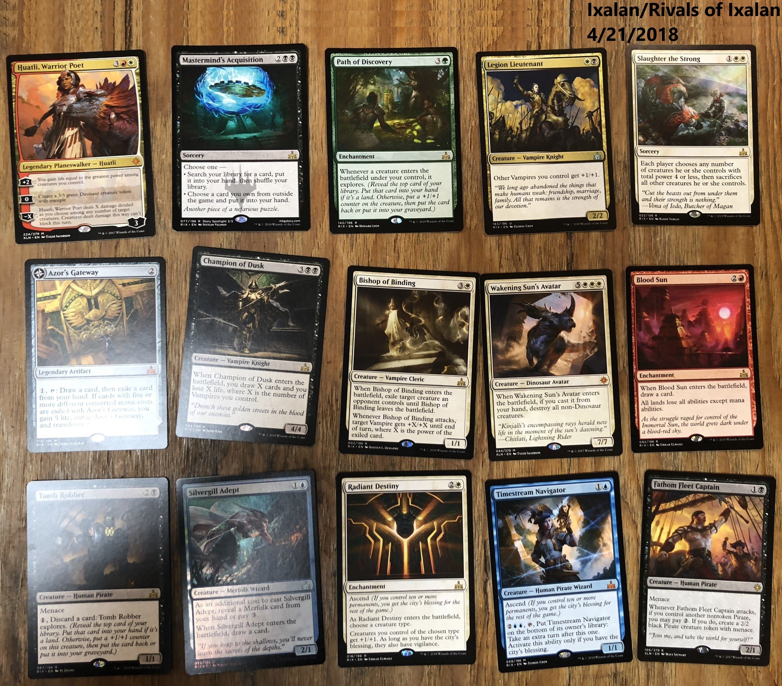 04/21/2018 | IXALAN/RIVALS OF IXALAN