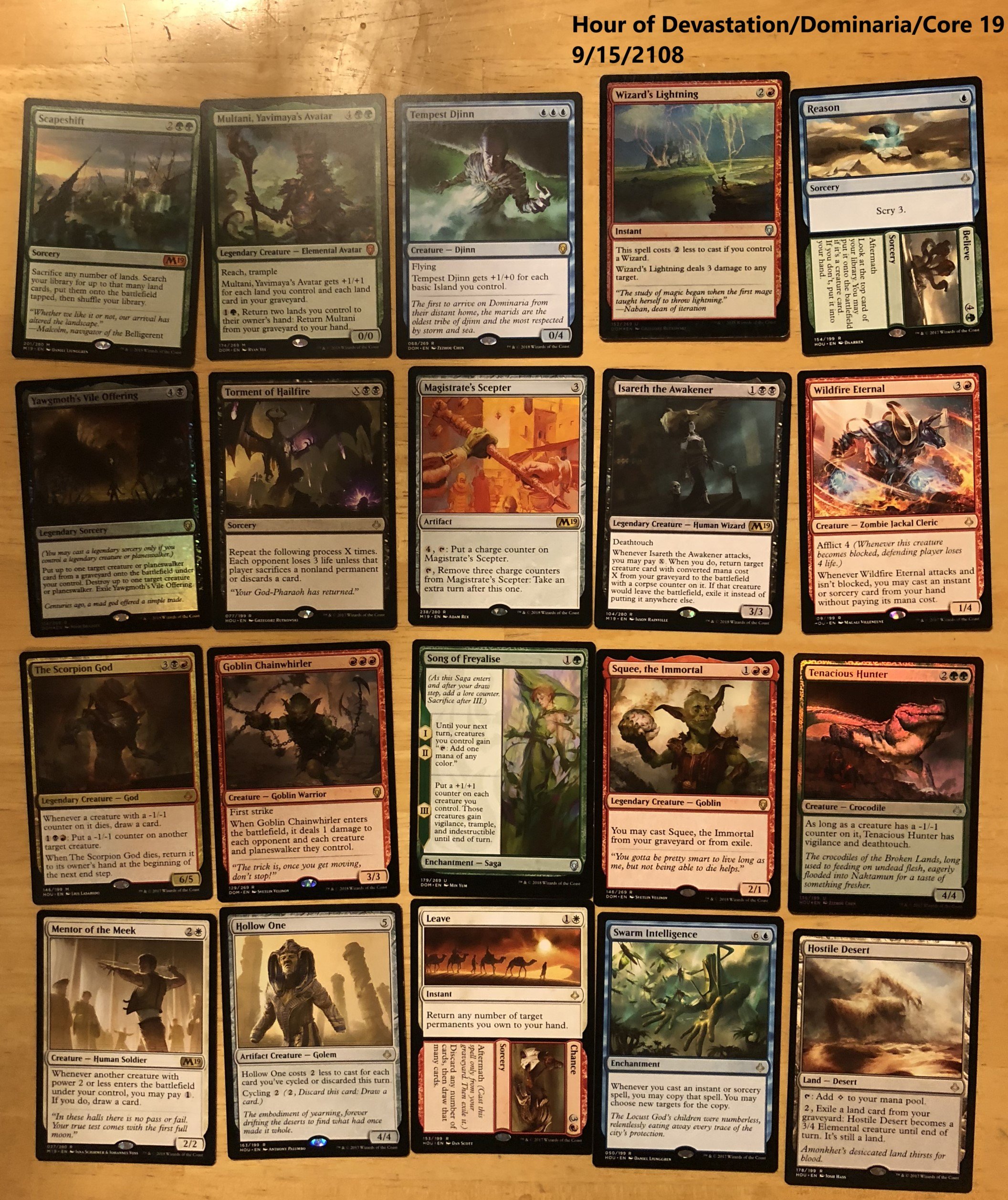 09/15/2018 | HOUR OF DEVASTATION, DOMINARIA AND CORE 19