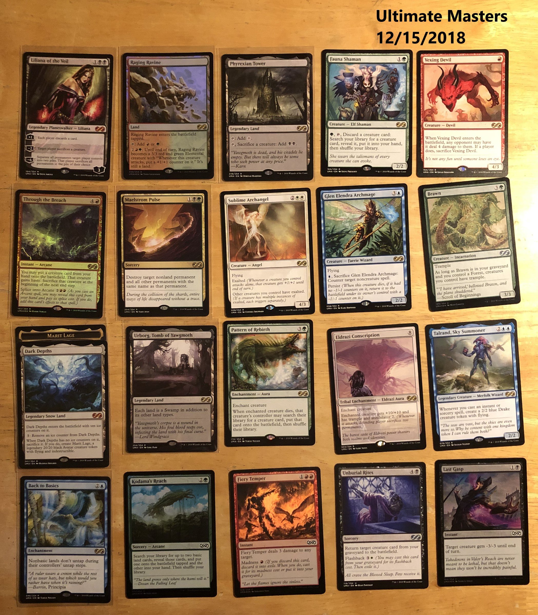 12/15/2018 | ULTIMATE MASTERS