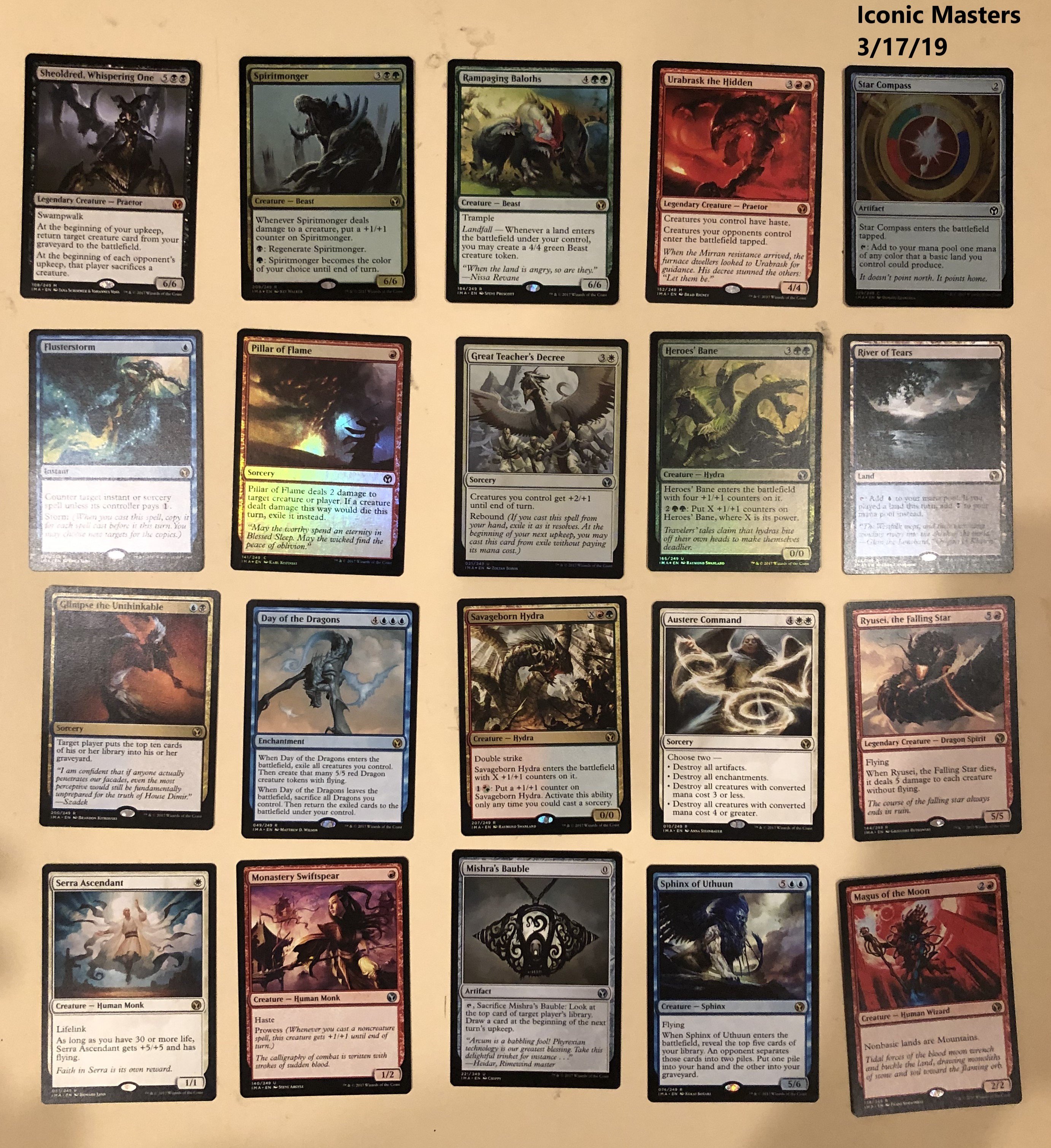 03/17/2019 | Iconic Masters