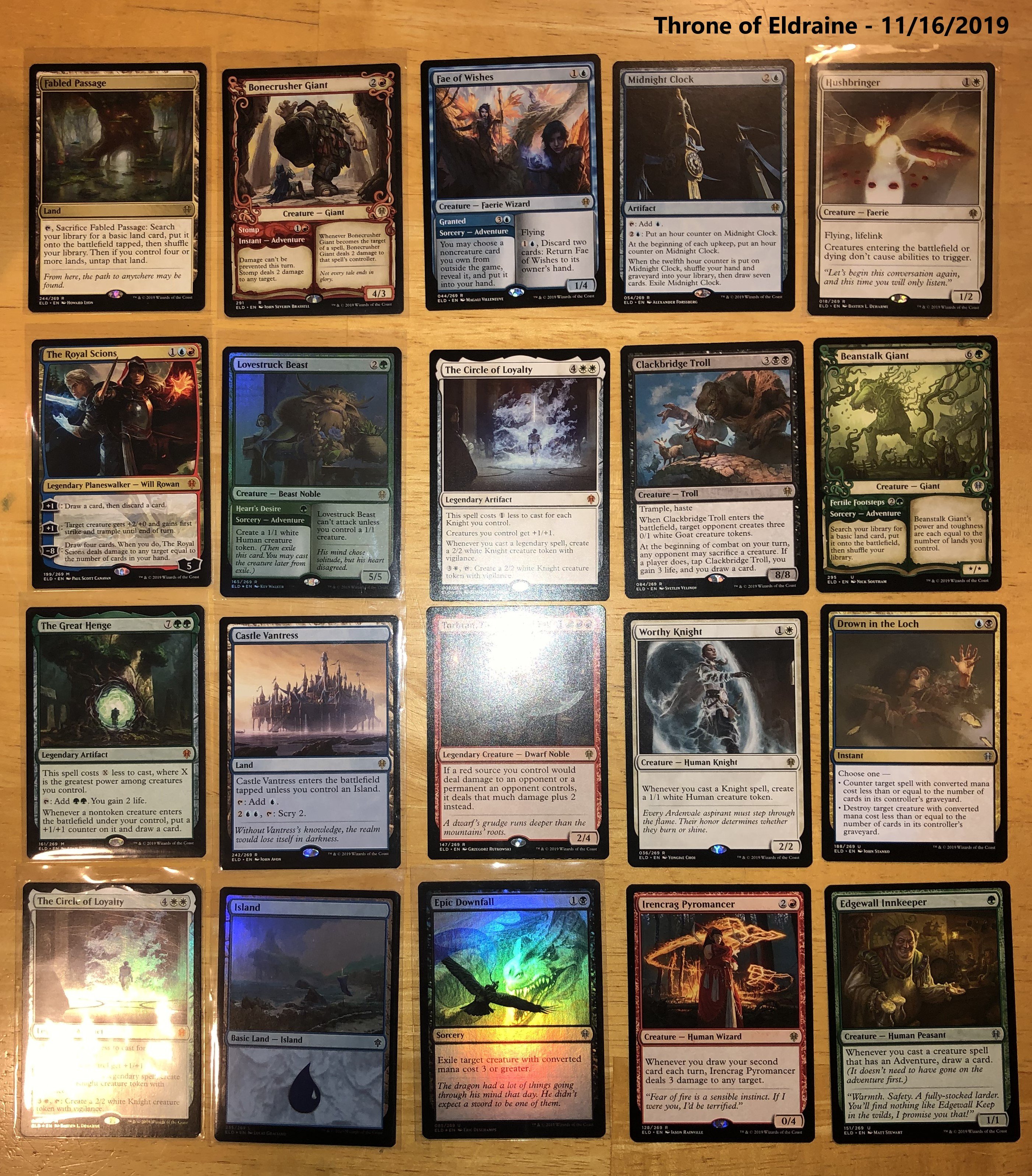 11/16/2019 | Throne of Eldraine