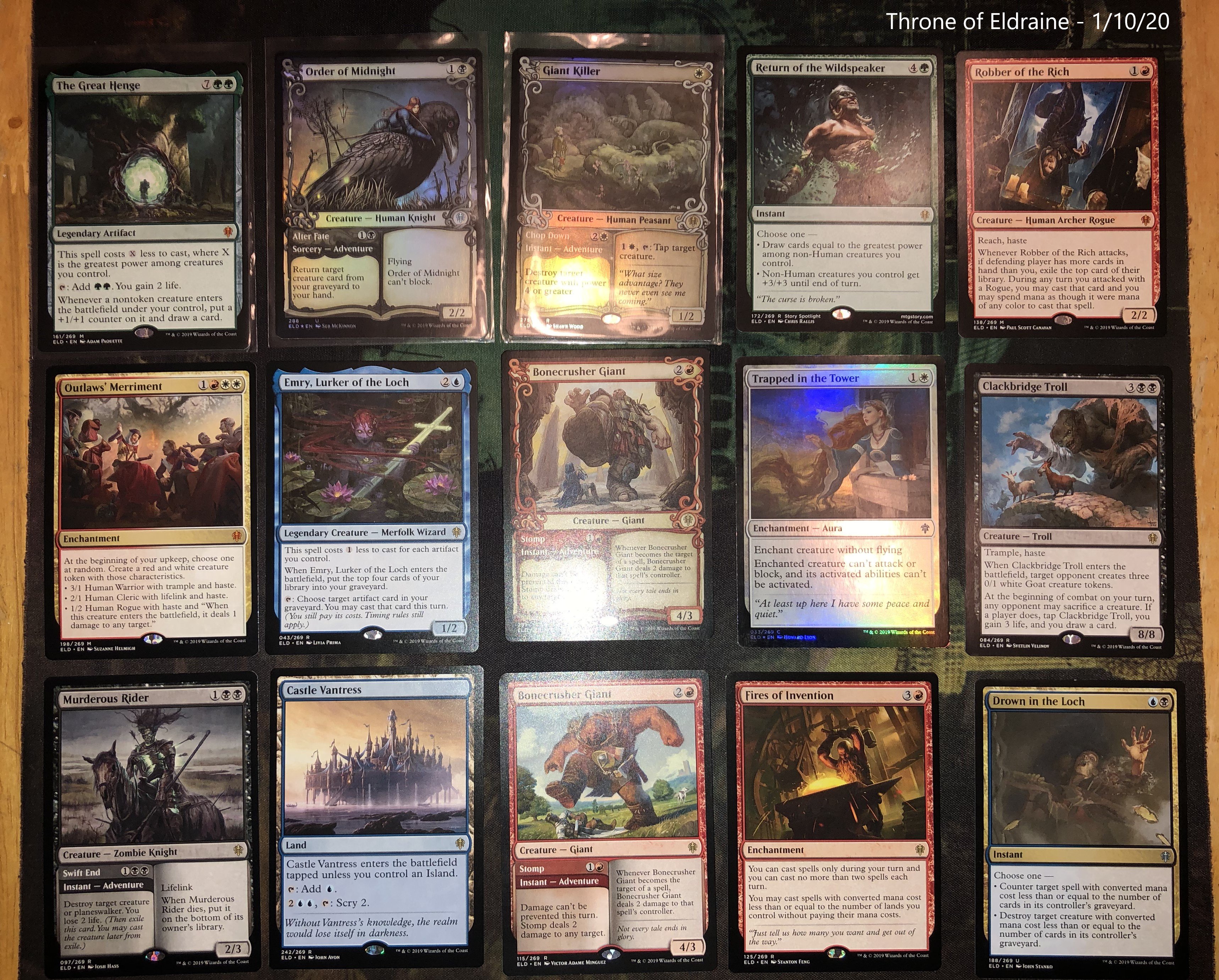 01/10/2020 | Throne of Eldraine