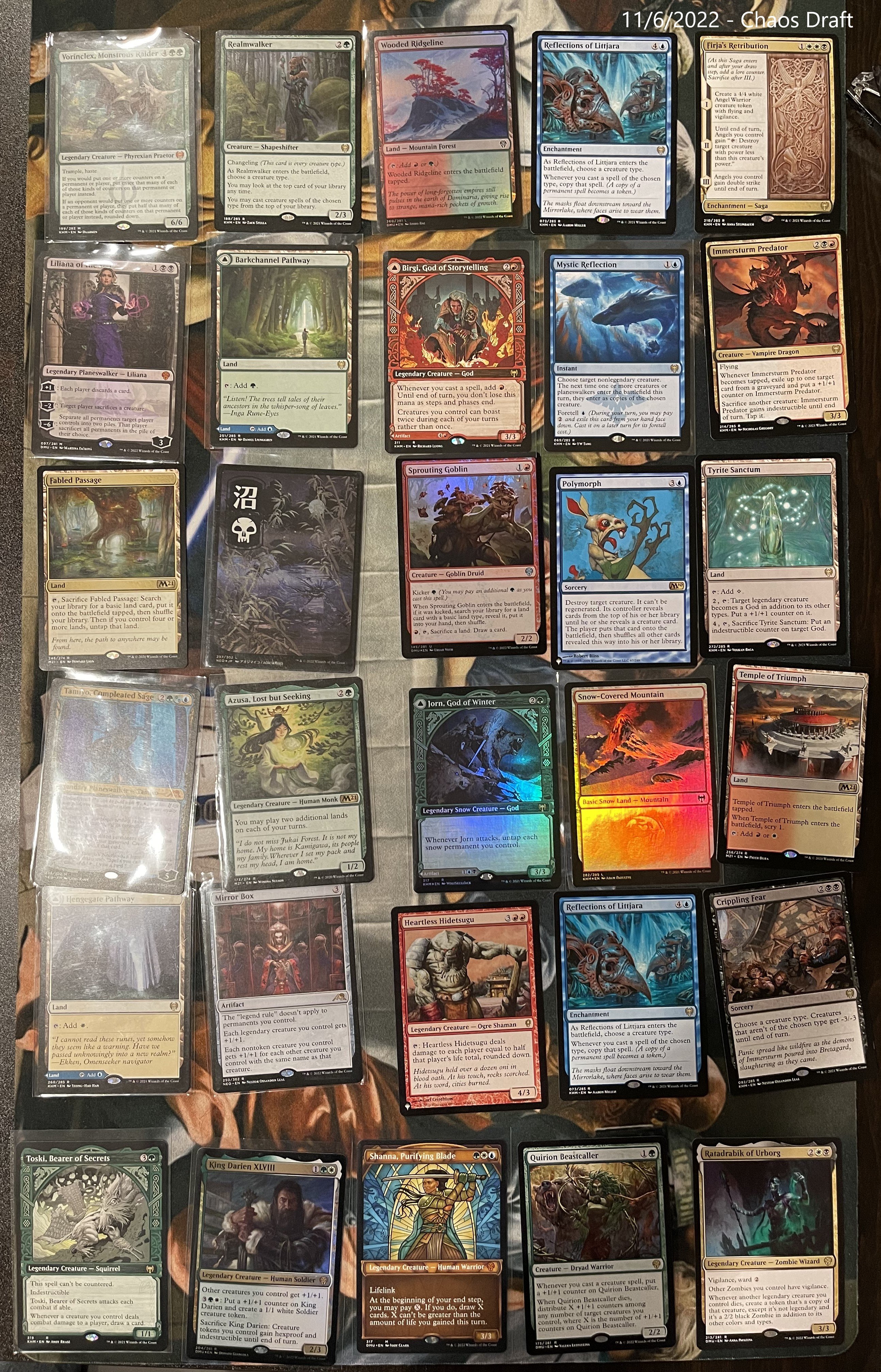 11/06/2022 | Chaos draft