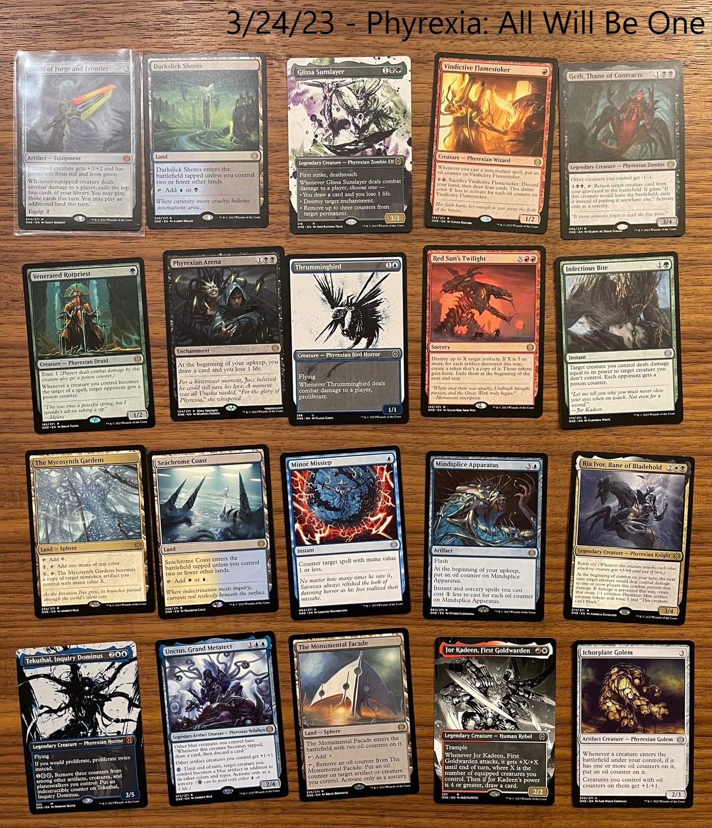 03/24/2023 | New phyrexia all will be one