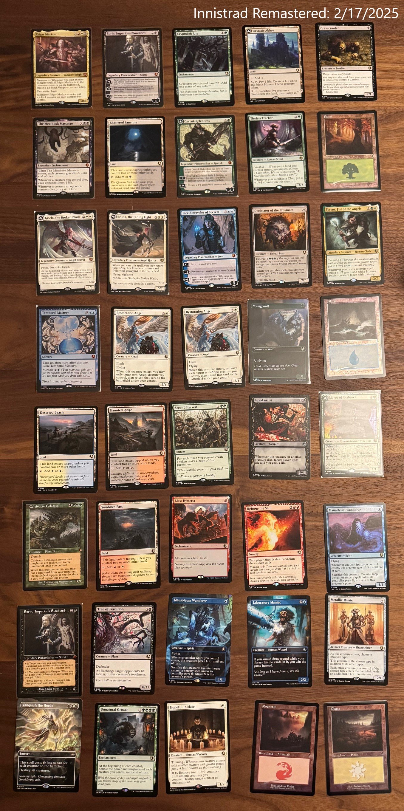 02/17/2025 | Innistrad Remastered